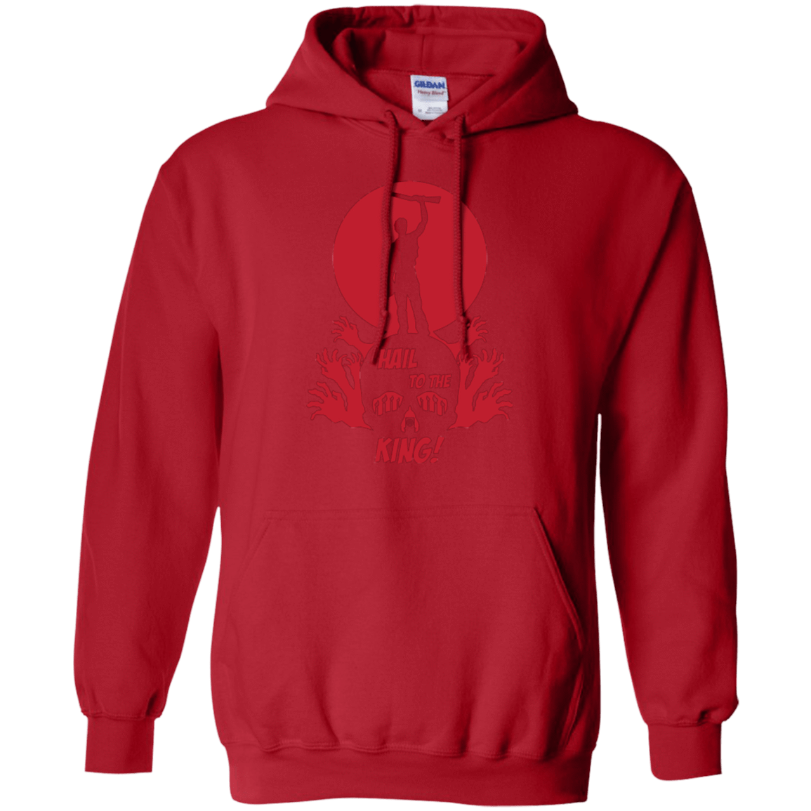 Sweatshirts Red / Small Hail to the King Pullover Hoodie
