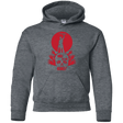 Sweatshirts Dark Heather / YS Hail to the King Youth Hoodie