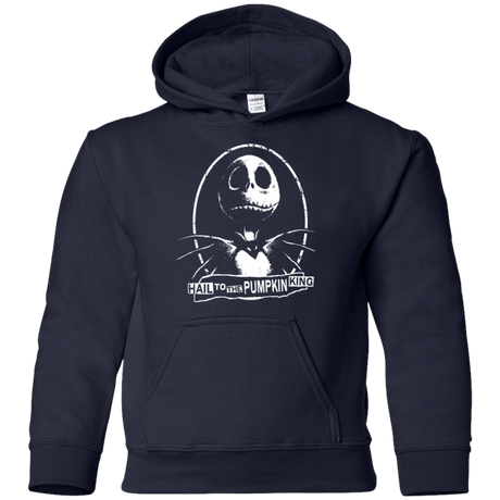 Sweatshirts Navy / YS Hail To The King Youth Hoodie