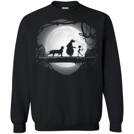 Sweatshirts Black / Small Hakuna Matata in the Jungle Crewneck Sweatshirt