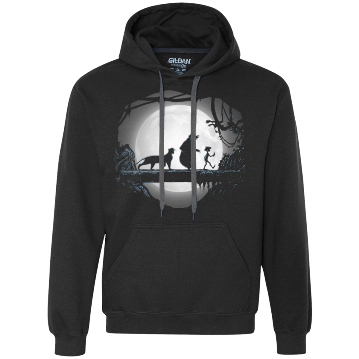 Sweatshirts Black / Small Hakuna Matata in the Jungle Premium Fleece Hoodie
