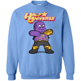 Sweatshirts Carolina Blue / S Half Universe Crewneck Sweatshirt