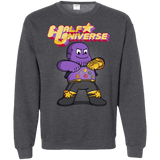 Sweatshirts Dark Heather / S Half Universe Crewneck Sweatshirt