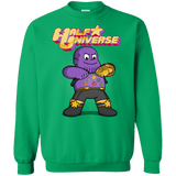 Sweatshirts Irish Green / S Half Universe Crewneck Sweatshirt
