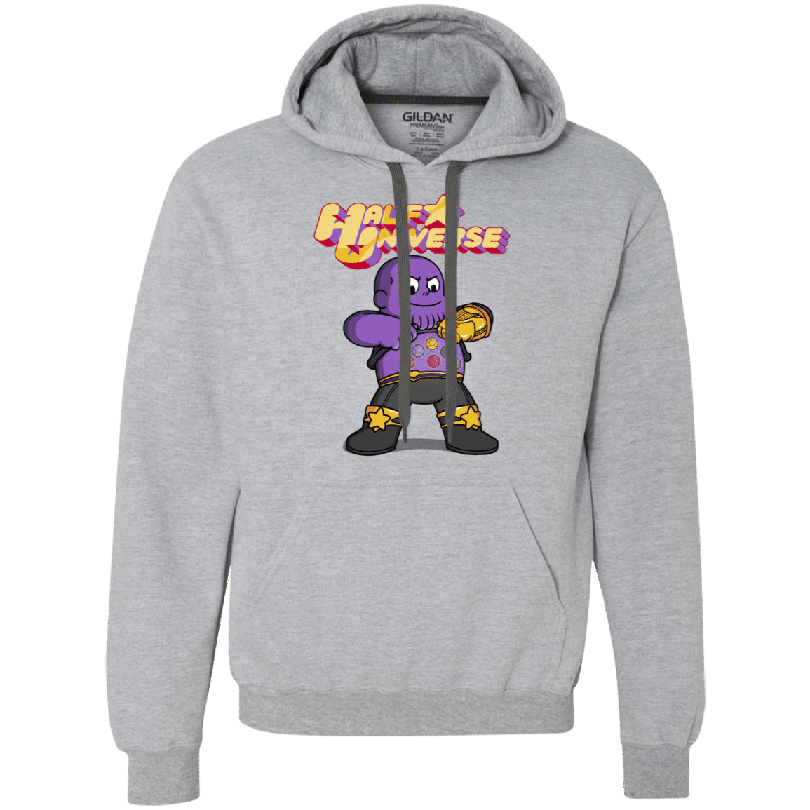 Sweatshirts Sport Grey / S Half Universe Premium Fleece Hoodie