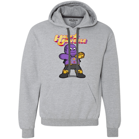 Sweatshirts Sport Grey / S Half Universe Premium Fleece Hoodie