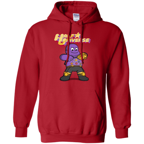 Sweatshirts Red / S Half Universe Pullover Hoodie