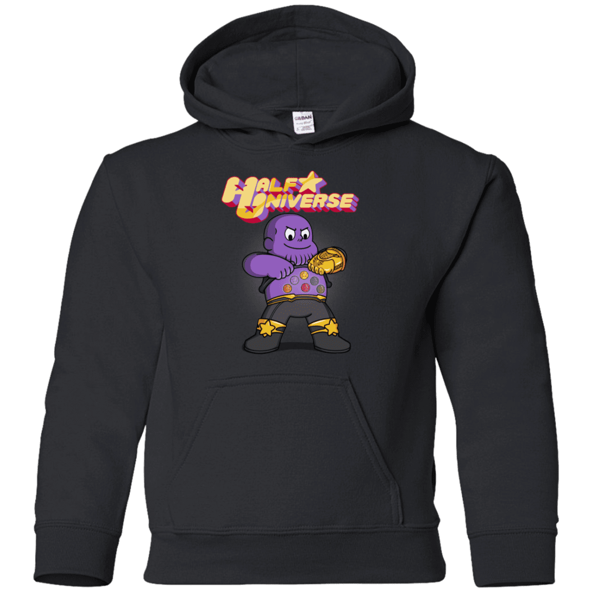 Sweatshirts Black / YS Half Universe Youth Hoodie