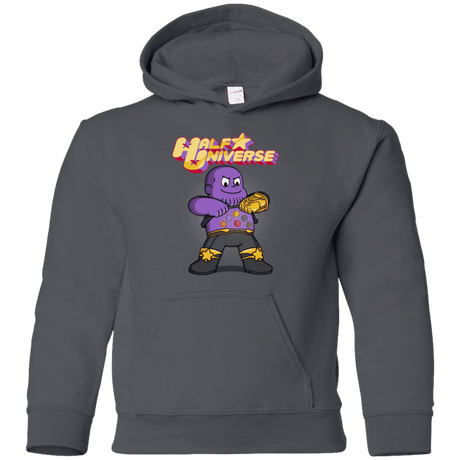 Sweatshirts Charcoal / YS Half Universe Youth Hoodie