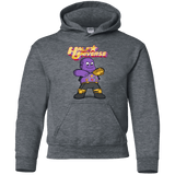 Sweatshirts Dark Heather / YS Half Universe Youth Hoodie