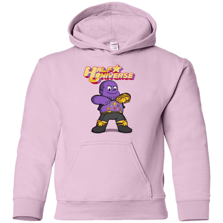 Sweatshirts Light Pink / YS Half Universe Youth Hoodie