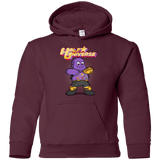 Sweatshirts Maroon / YS Half Universe Youth Hoodie