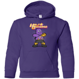 Sweatshirts Purple / YS Half Universe Youth Hoodie