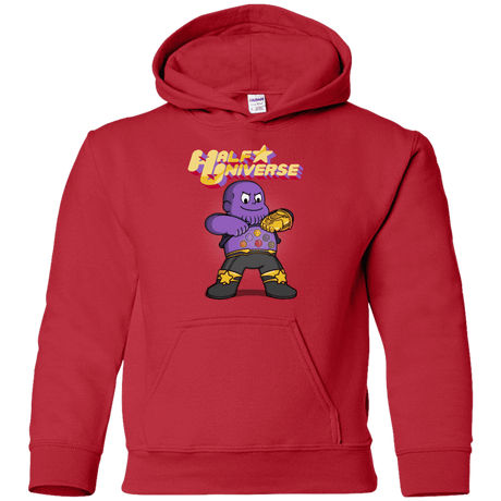 Sweatshirts Red / YS Half Universe Youth Hoodie