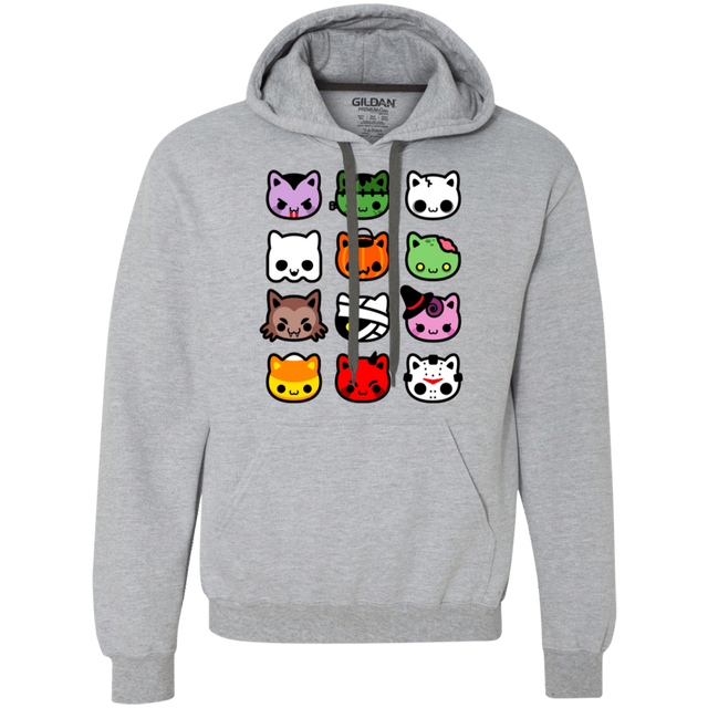 Sweatshirts Sport Grey / XL Hallow Kitties Premium Fleece Hoodie