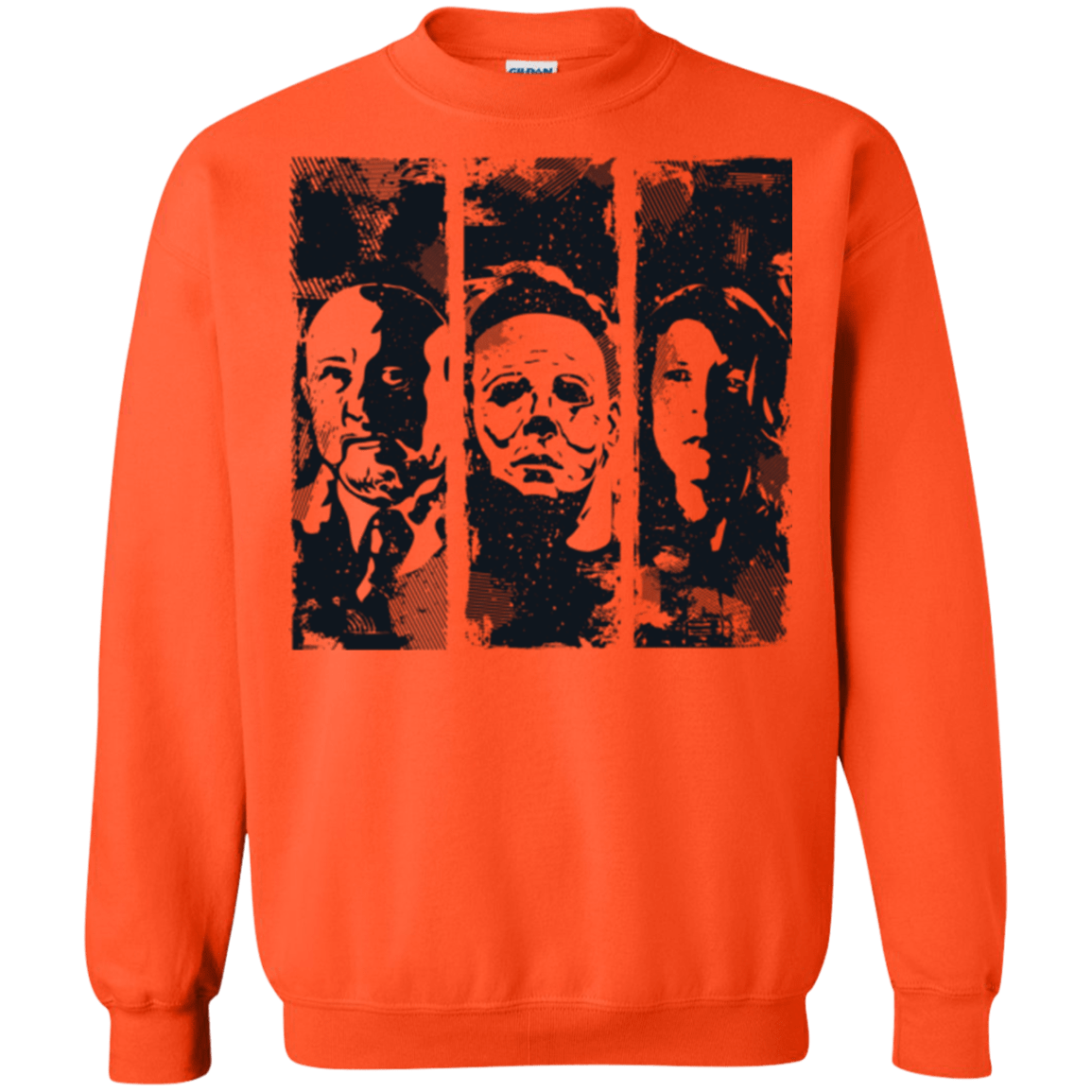 Sweatshirts Orange / Small HALLOWEEN Crewneck Sweatshirt