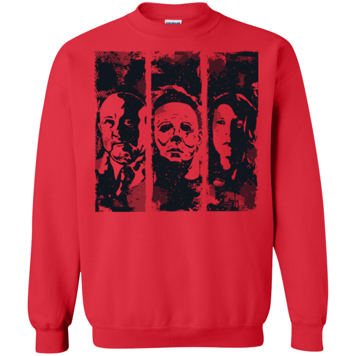 Sweatshirts Red / Small HALLOWEEN Crewneck Sweatshirt