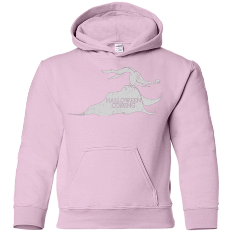 Sweatshirts Light Pink / YS Halloween Is Coming Youth Hoodie
