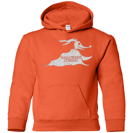 Sweatshirts Orange / YS Halloween Is Coming Youth Hoodie