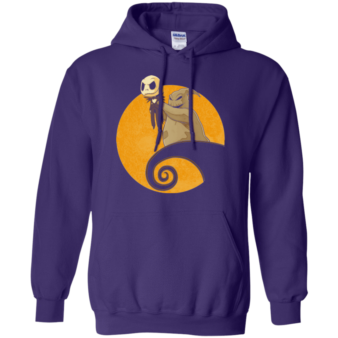 Sweatshirts Purple / Small Halloween King Pullover Hoodie