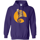 Sweatshirts Purple / Small Halloween King Pullover Hoodie