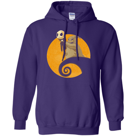 Sweatshirts Purple / Small Halloween King Pullover Hoodie