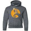 Sweatshirts Dark Heather / YS Halloween King Youth Hoodie
