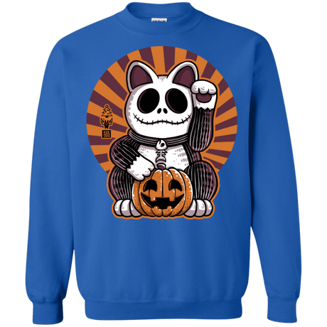 Sweatshirts Royal / S Halloween Neko Crewneck Sweatshirt