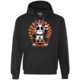 Sweatshirts Black / S Halloween Neko Premium Fleece Hoodie