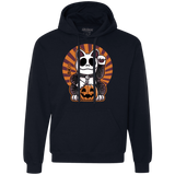 Sweatshirts Navy / S Halloween Neko Premium Fleece Hoodie