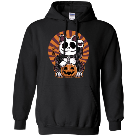 Sweatshirts Black / S Halloween Neko Pullover Hoodie