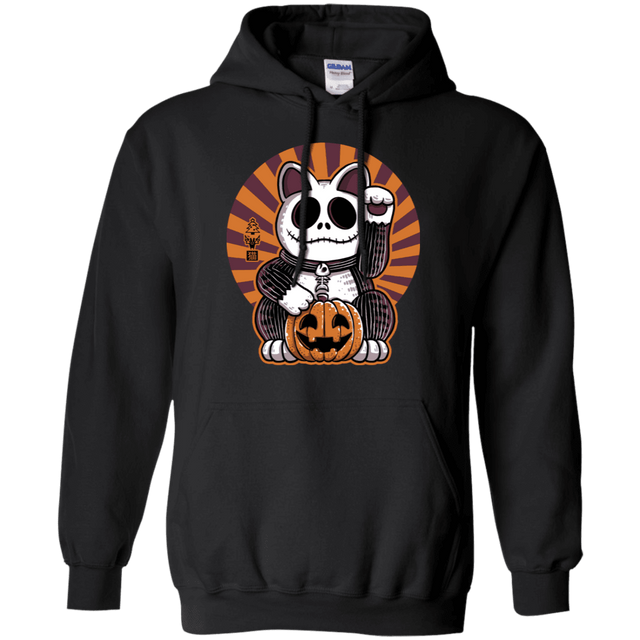 Sweatshirts Black / S Halloween Neko Pullover Hoodie