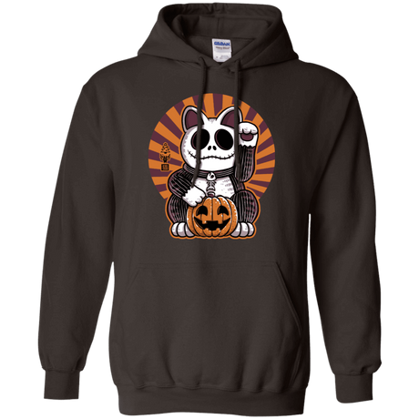 Sweatshirts Dark Chocolate / S Halloween Neko Pullover Hoodie