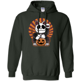 Sweatshirts Forest Green / S Halloween Neko Pullover Hoodie