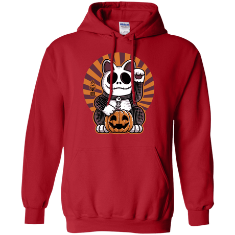 Sweatshirts Red / S Halloween Neko Pullover Hoodie