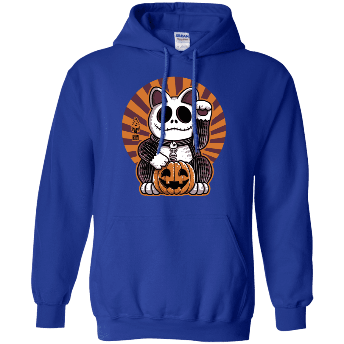 Sweatshirts Royal / S Halloween Neko Pullover Hoodie