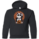 Sweatshirts Black / YS Halloween Neko Youth Hoodie