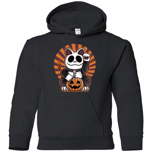 Sweatshirts Black / YS Halloween Neko Youth Hoodie