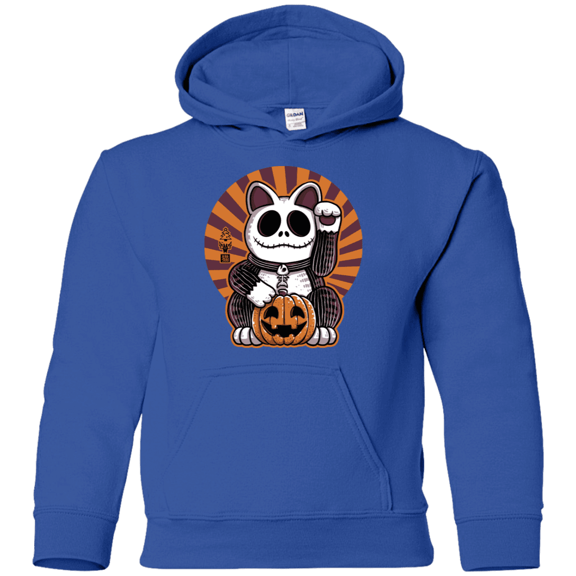 Sweatshirts Royal / YS Halloween Neko Youth Hoodie