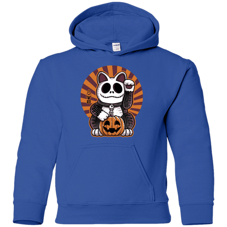 Sweatshirts Royal / YS Halloween Neko Youth Hoodie