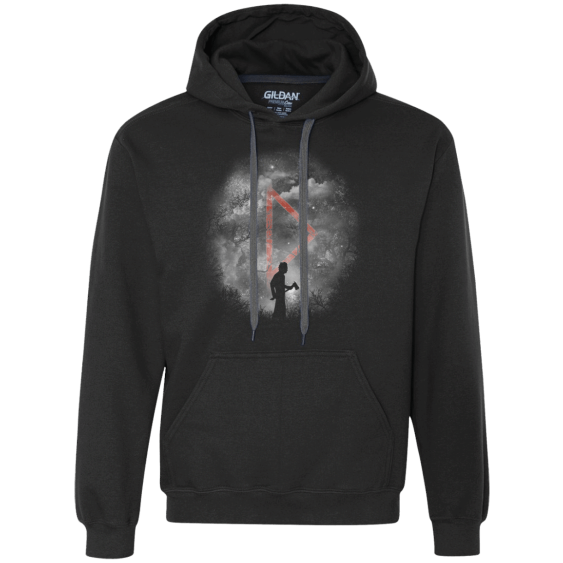 Sweatshirts Black / Small Halloween Night Premium Fleece Hoodie