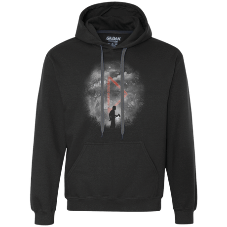 Sweatshirts Black / Small Halloween Night Premium Fleece Hoodie