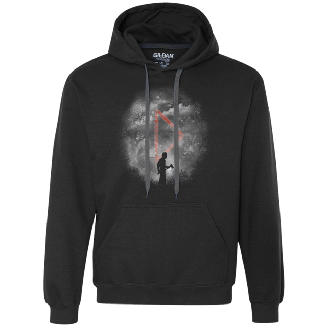 Sweatshirts Black / Small Halloween Night Premium Fleece Hoodie