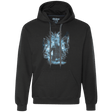Sweatshirts Black / Small Halloween Storm Blue Premium Fleece Hoodie