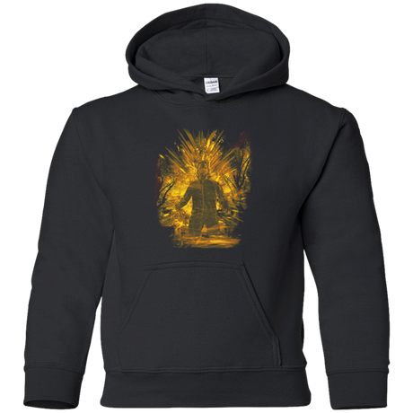 Sweatshirts Black / YS Halloween Storm Orange Youth Hoodie