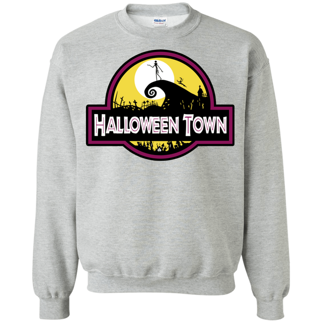 Sweatshirts Sport Grey / S Halloween Town Crewneck Sweatshirt