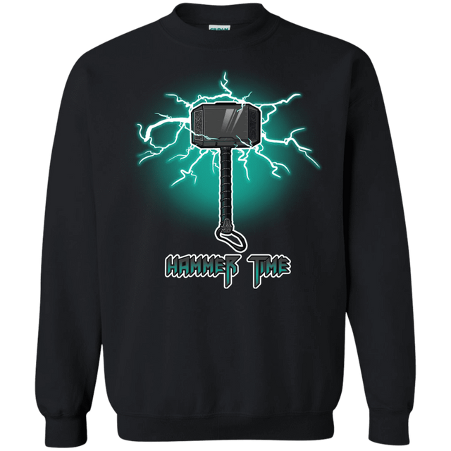 Sweatshirts Black / S Hammer Time Crewneck Sweatshirt