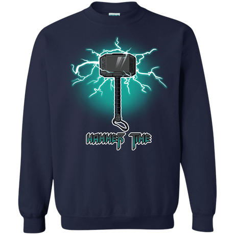 Sweatshirts Navy / S Hammer Time Crewneck Sweatshirt