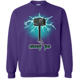 Sweatshirts Purple / S Hammer Time Crewneck Sweatshirt