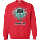 Sweatshirts Red / S Hammer Time Crewneck Sweatshirt